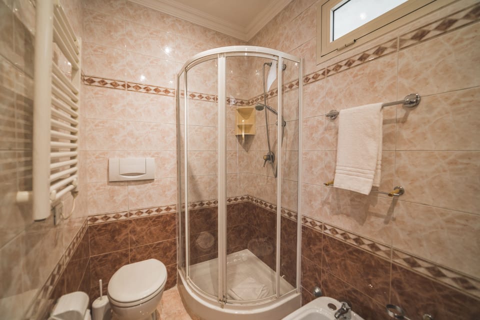 Classic Double or Twin Room | Bathroom | Free toiletries, hair dryer, towels