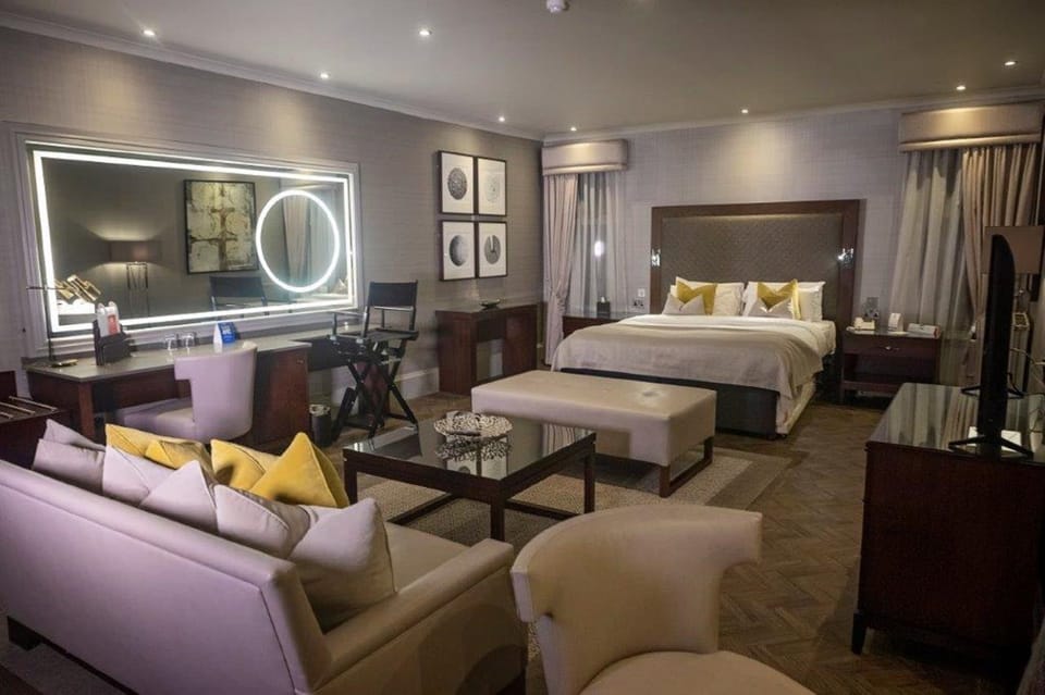 Desk, iron/ironing board, free cribs/infant beds, rollaway beds