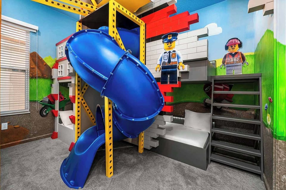Brick Builder's *Theme Room 1* on Second Floor
