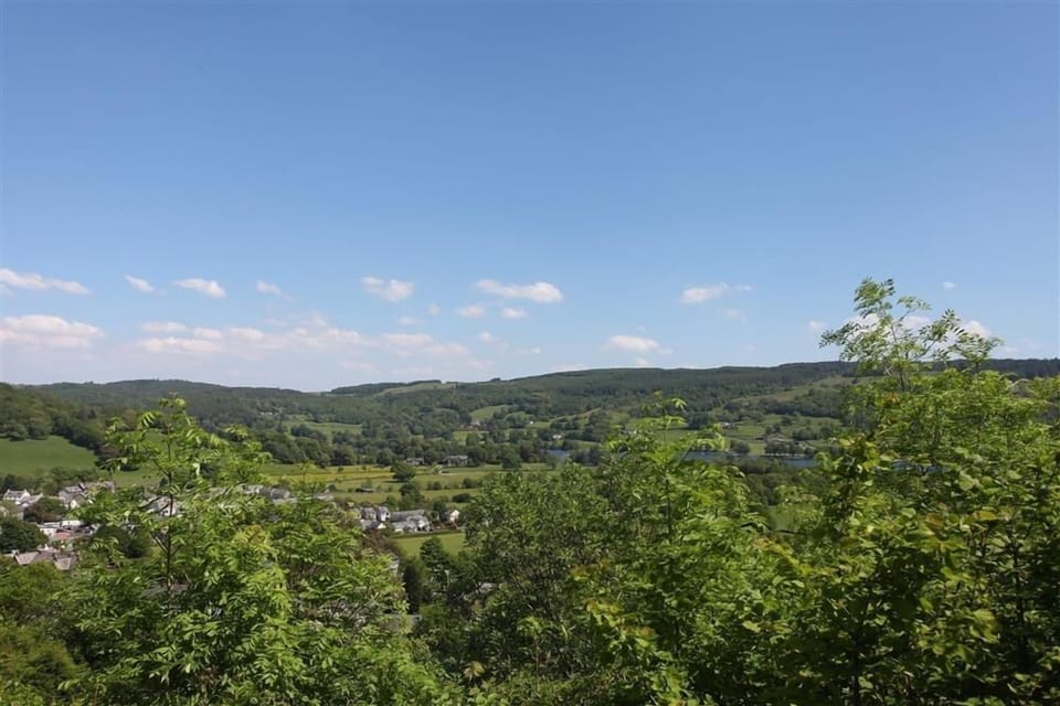 Bank Top Cottage Coniston lake view from balcony