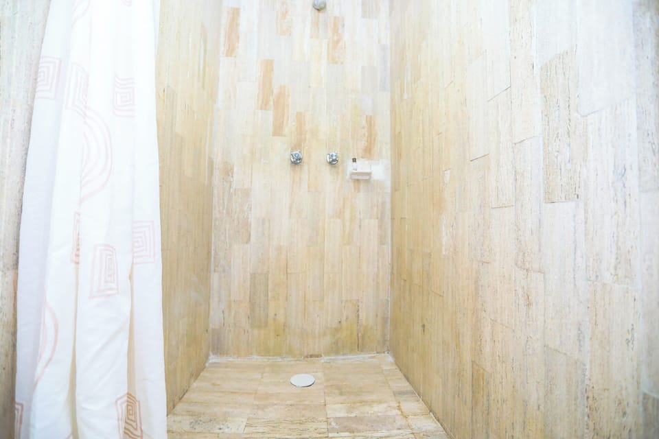 Superior Room (Estandar Superior) | Bathroom | Shower, free toiletries, hair dryer, towels