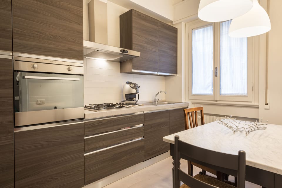 Luxury Apartment | Private kitchen | Fridge, oven, stovetop, dishwasher