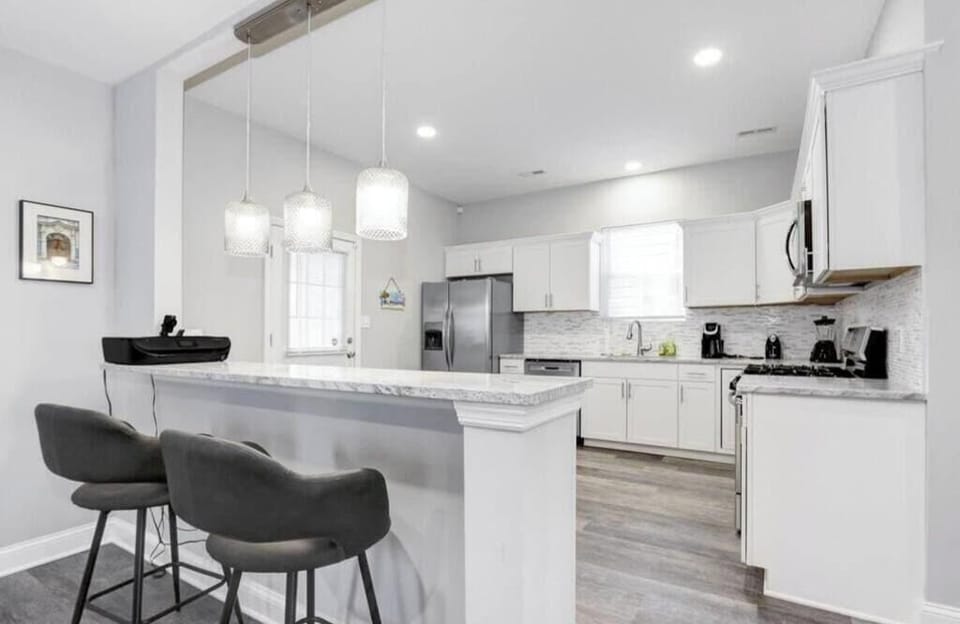 Updated and open kitchen