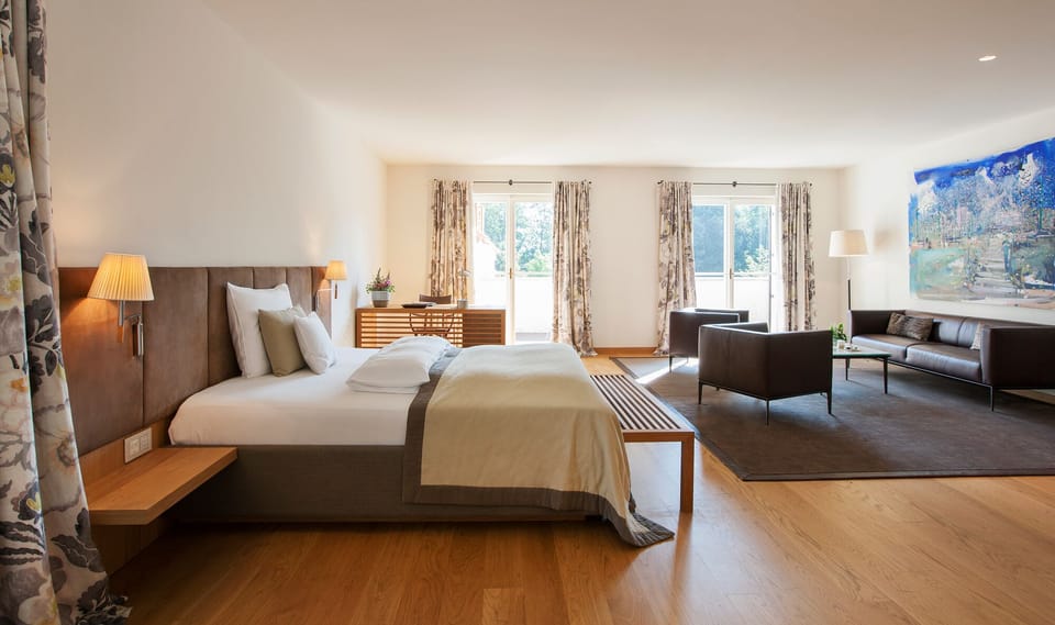 Superior Suite, 1 King Bed | Hypo-allergenic bedding, minibar, in-room safe, individually decorated