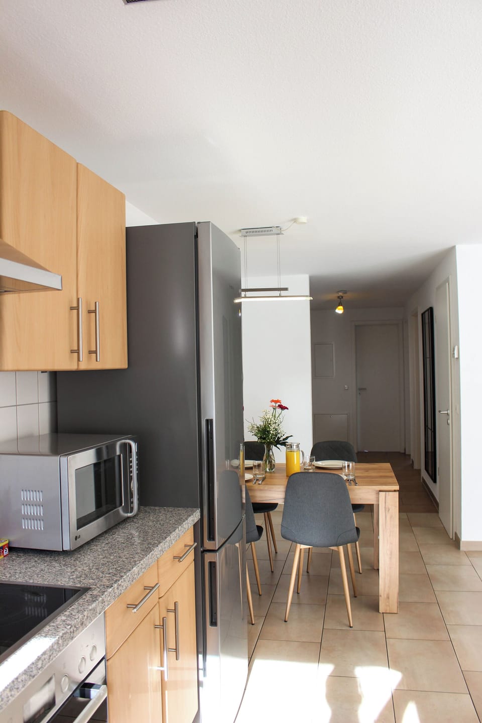 Family Apartment (Souterrain) | Private kitchen | Fridge