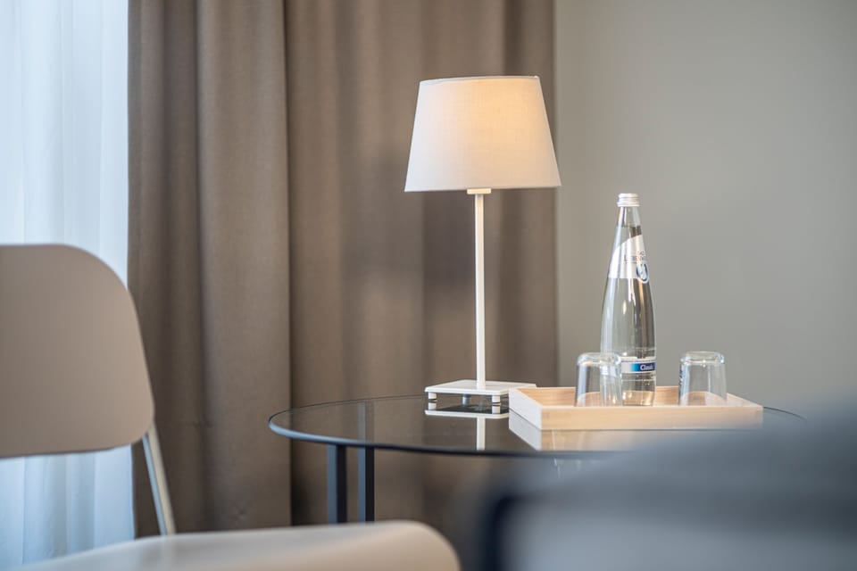 Standard Double Room | Laptop workspace, iron/ironing board, cribs/infant beds, rollaway beds