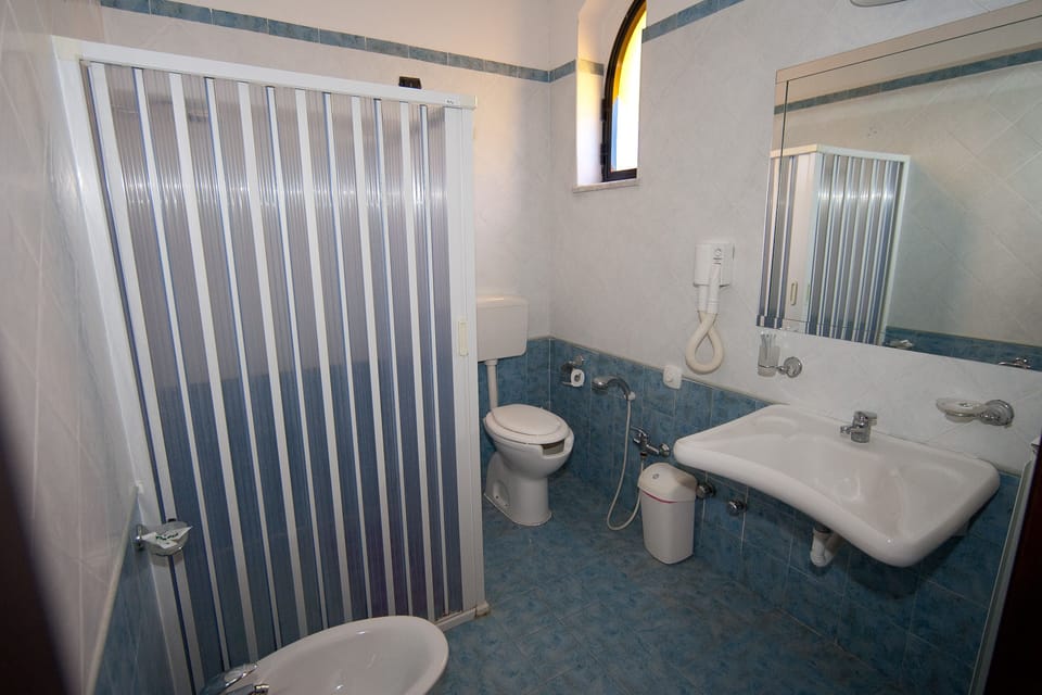 Basic Double Room | Bathroom | Shower, free toiletries, hair dryer, bidet