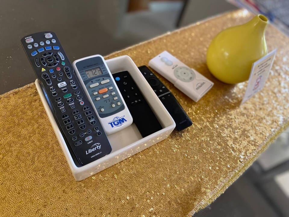 Remote controls for convenient use of equipment