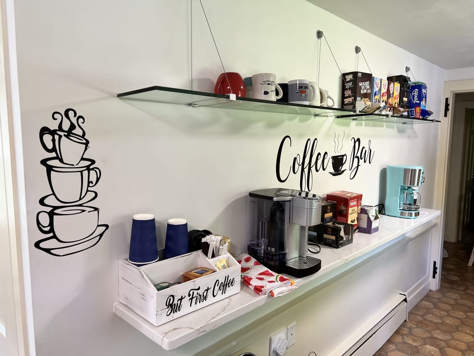 Coffee Bar for use of guests