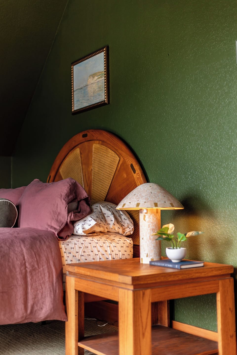 Bedroom 2: 1 queen bed, 2 twin beds, and crows nest with views.
