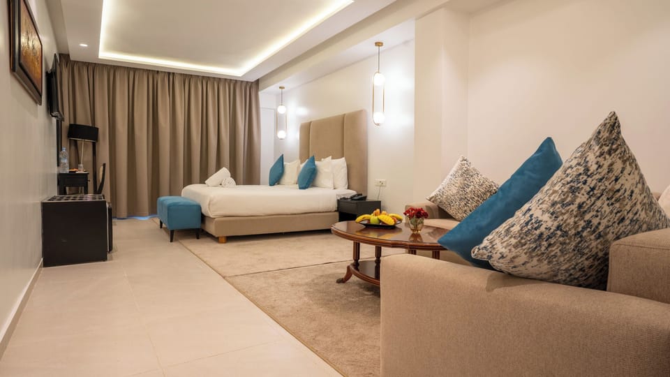 Superior Double Room | Frette Italian sheets, premium bedding, memory foam beds, minibar