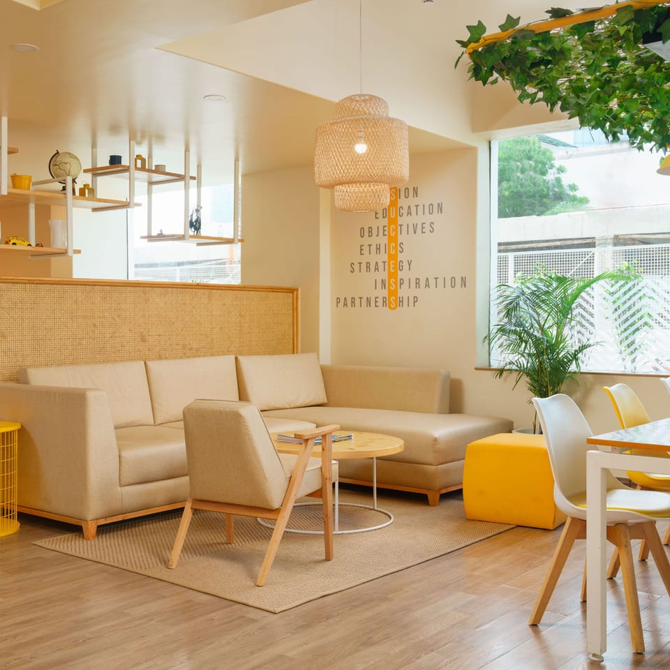 Lobby sitting area
