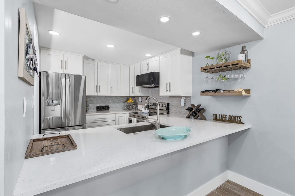 All new appliances, including a dishwasher.