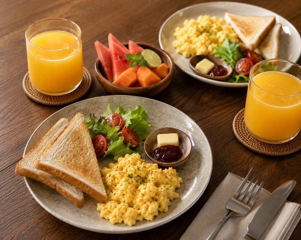 Daily continental breakfast for a fee