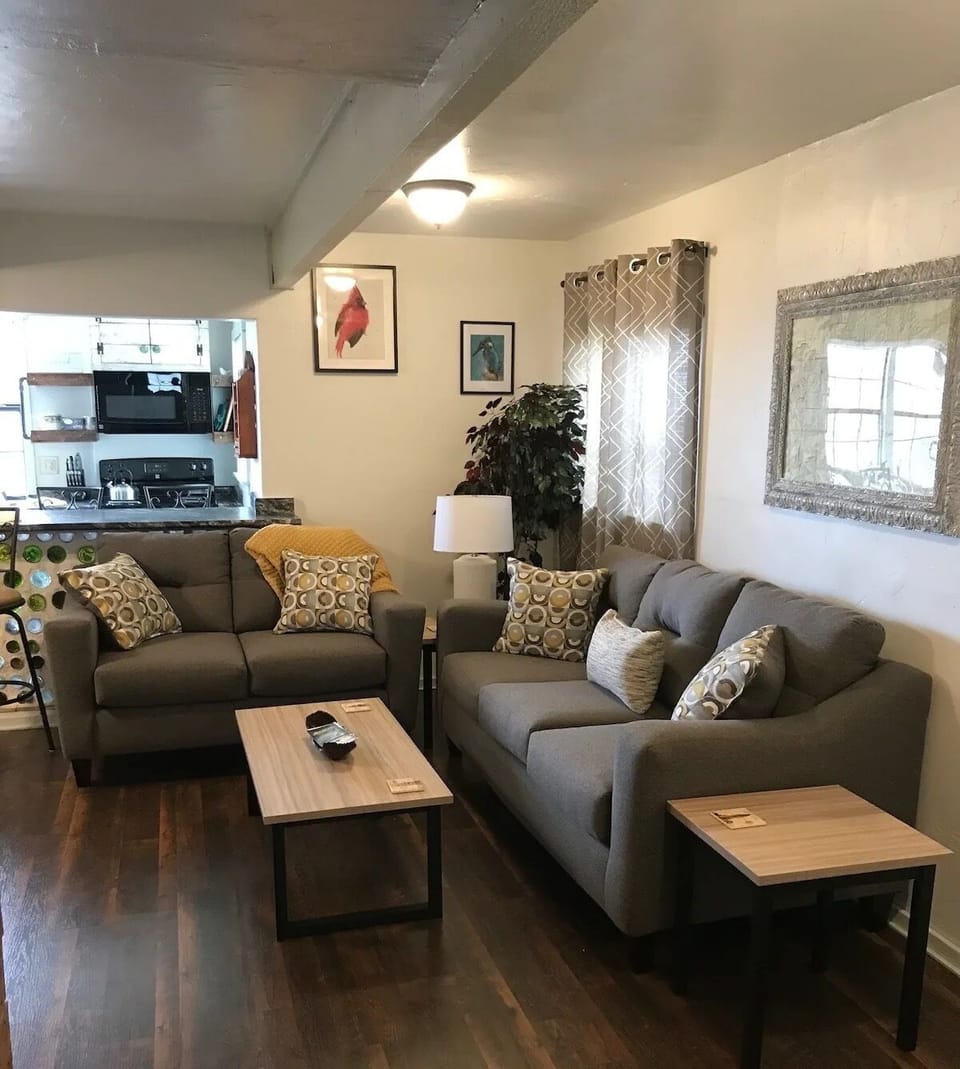 Open living room