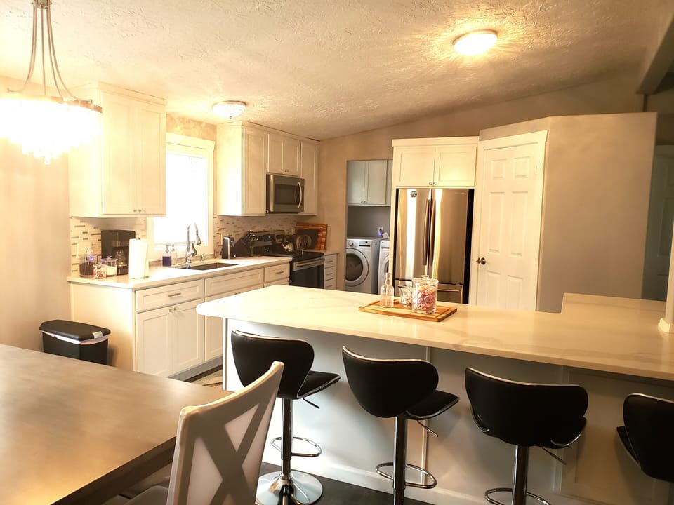 Kitchen view from hall