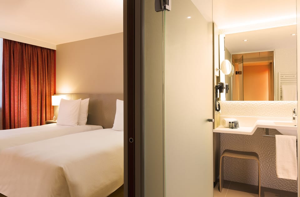 Superior Room Free WiFi & Pool Access | Down comforters, in-room safe, soundproofing, free WiFi