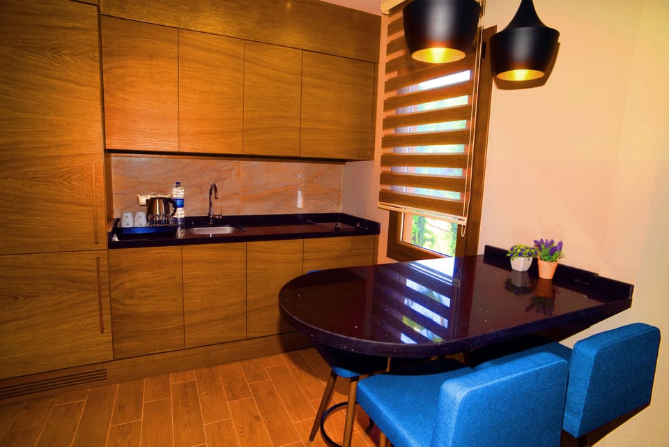 Club Villa, 2 Bedrooms, Kitchen, Sea Facing | Private kitchen | Coffee/tea maker