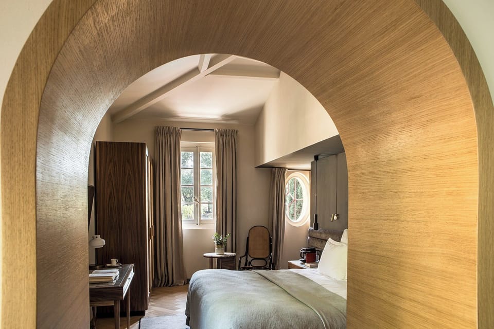 Deluxe Room, Terrace, Pool View | Premium bedding, in-room safe, individually decorated