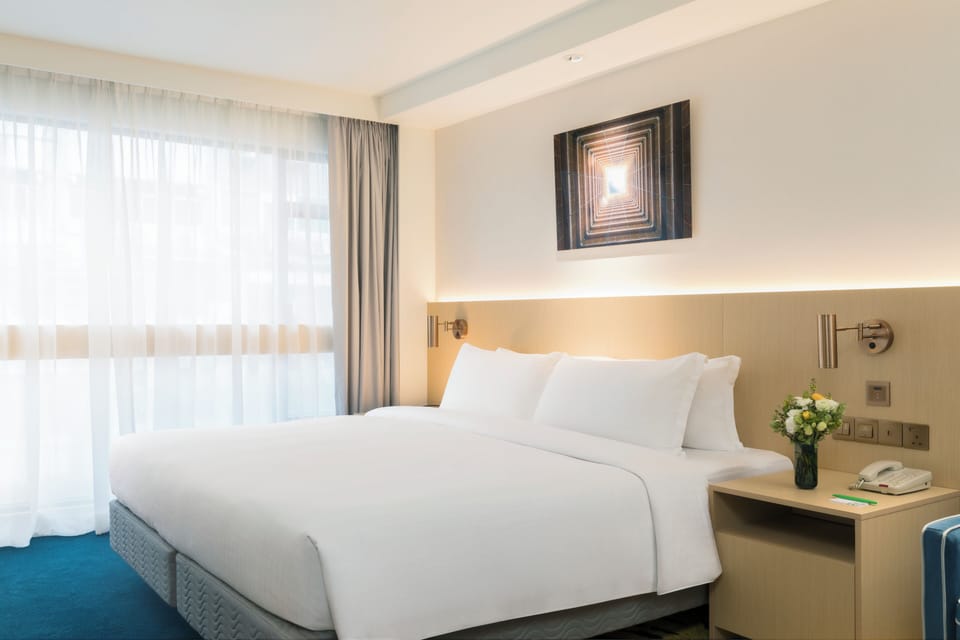 In-room safe, blackout drapes, soundproofing, iron/ironing board