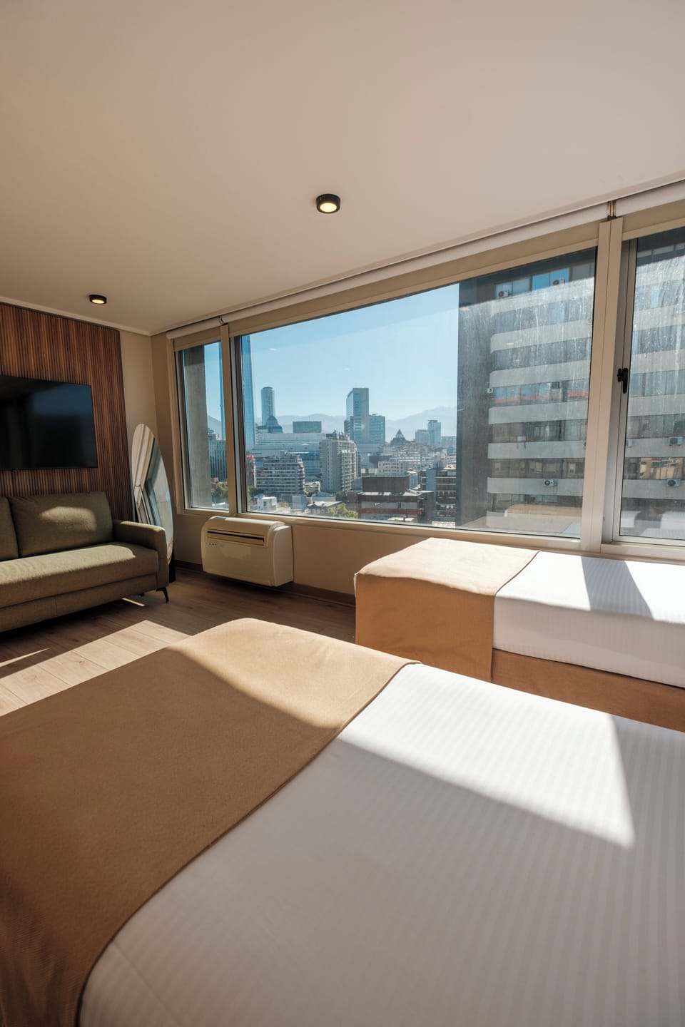 Executive Triple Room, Multiple Beds | Premium bedding, minibar, in-room safe, desk