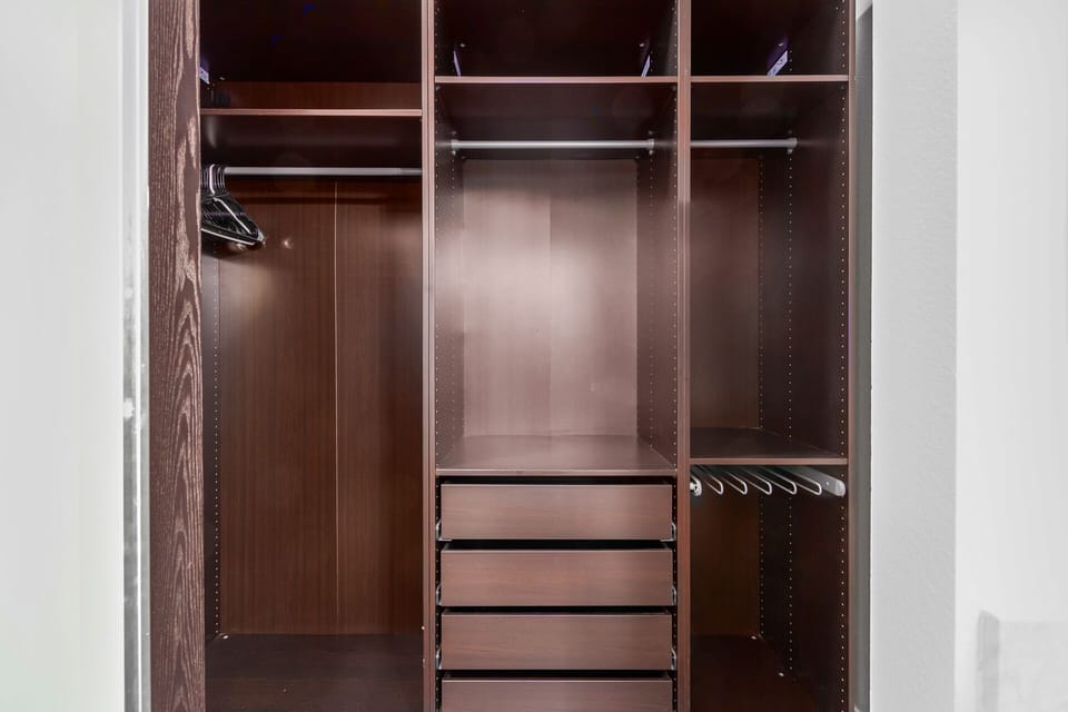 Upgraded Master Closet