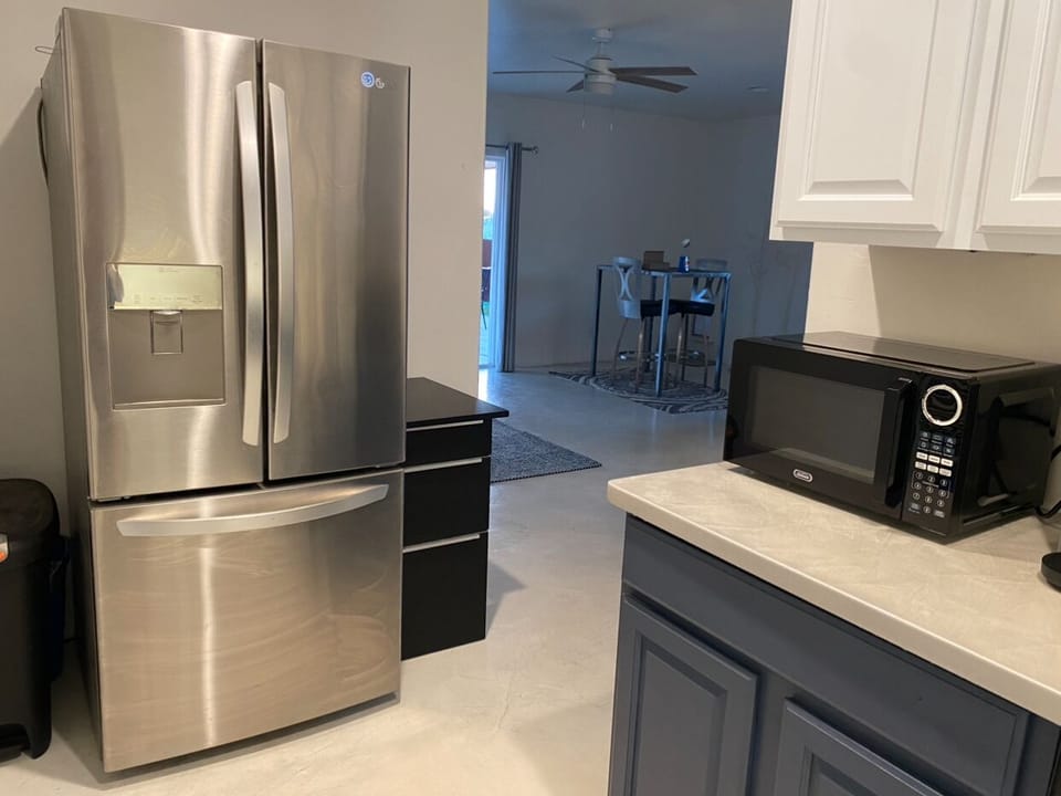 Full size refrigerator.