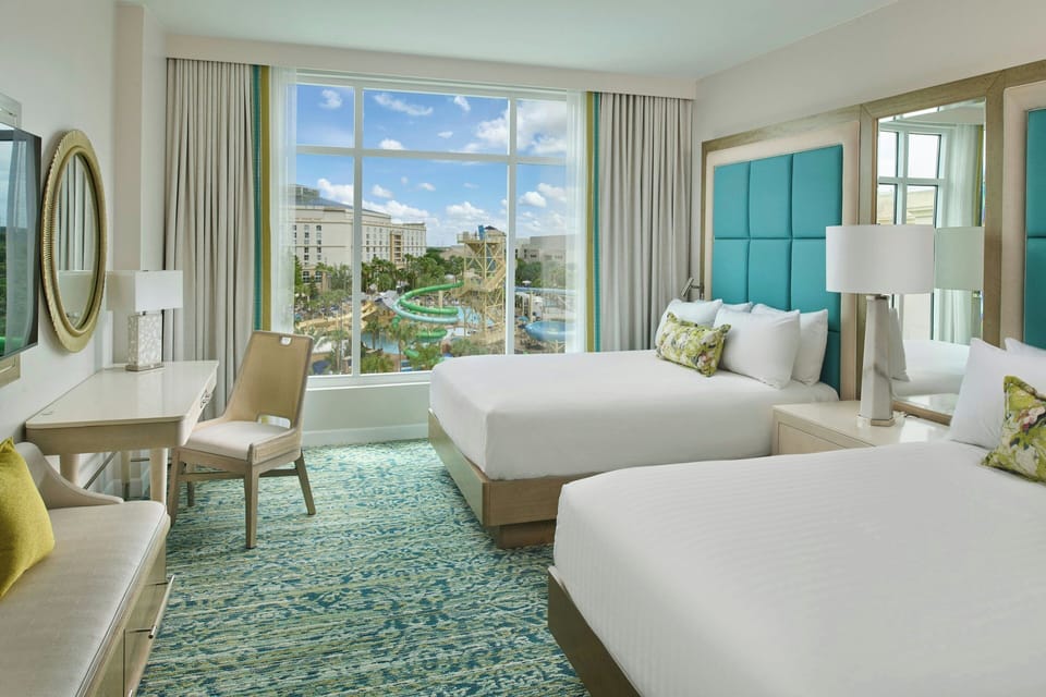 Hypo-allergenic bedding available, in-room safe, desk, laptop workspace