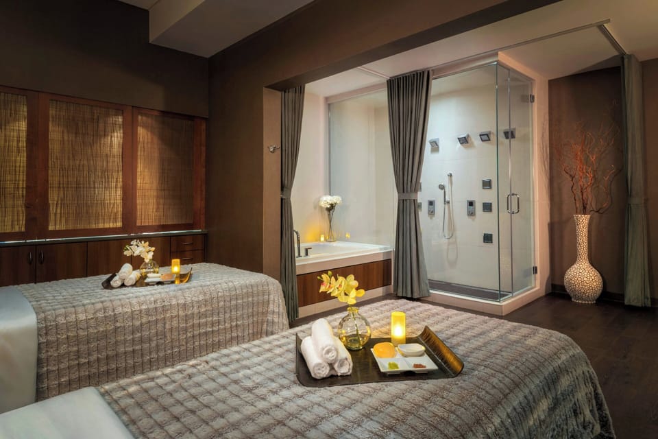 Sauna, steam room, body treatments, aromatherapy, body wraps
