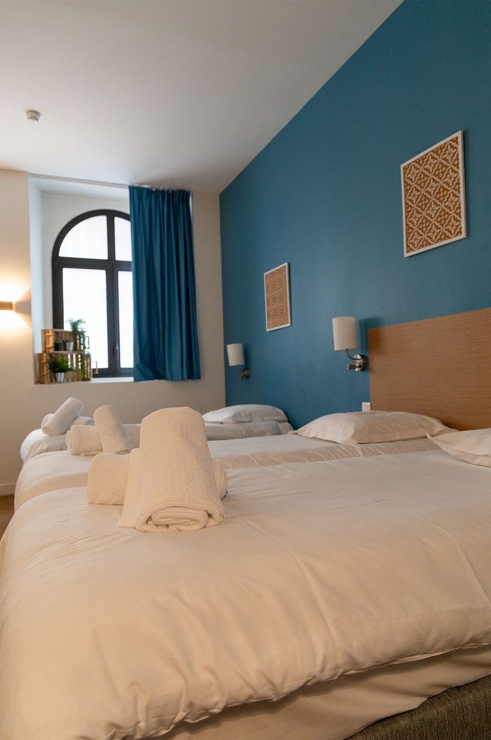 Superior Quadruple Room | Premium bedding, in-room safe, desk, blackout drapes