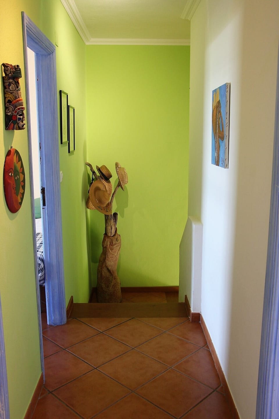 Corredor acesso quartos