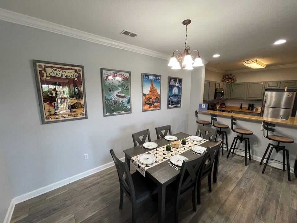 Dining Area and Kitchen