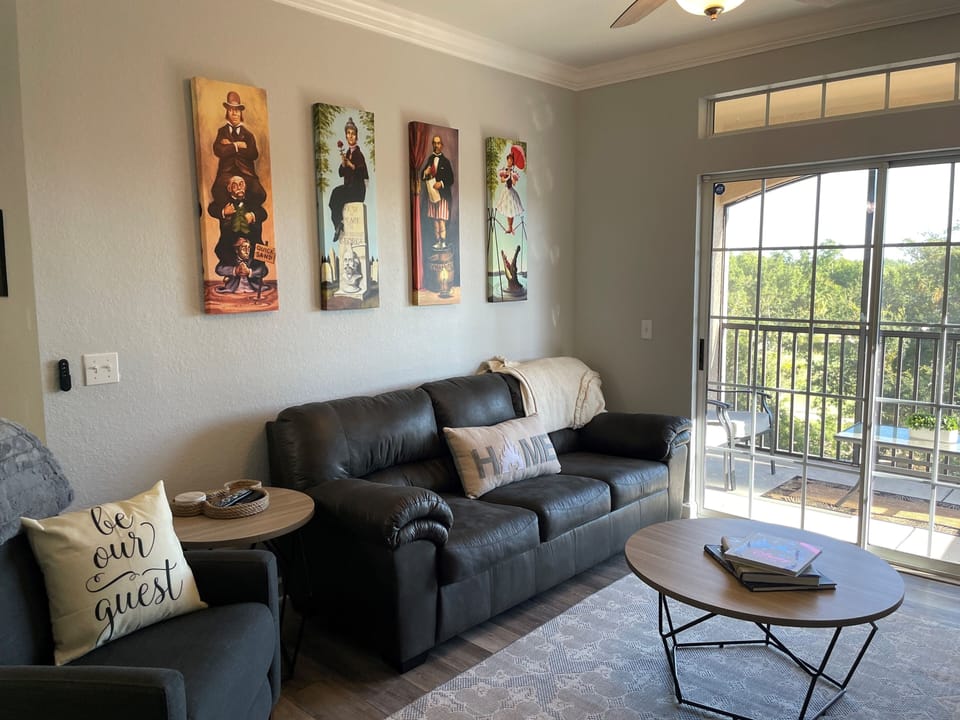 Living Room with Reclining Sofa