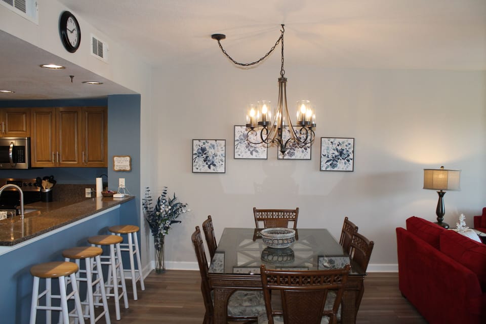 Dining Area with Bar Seating