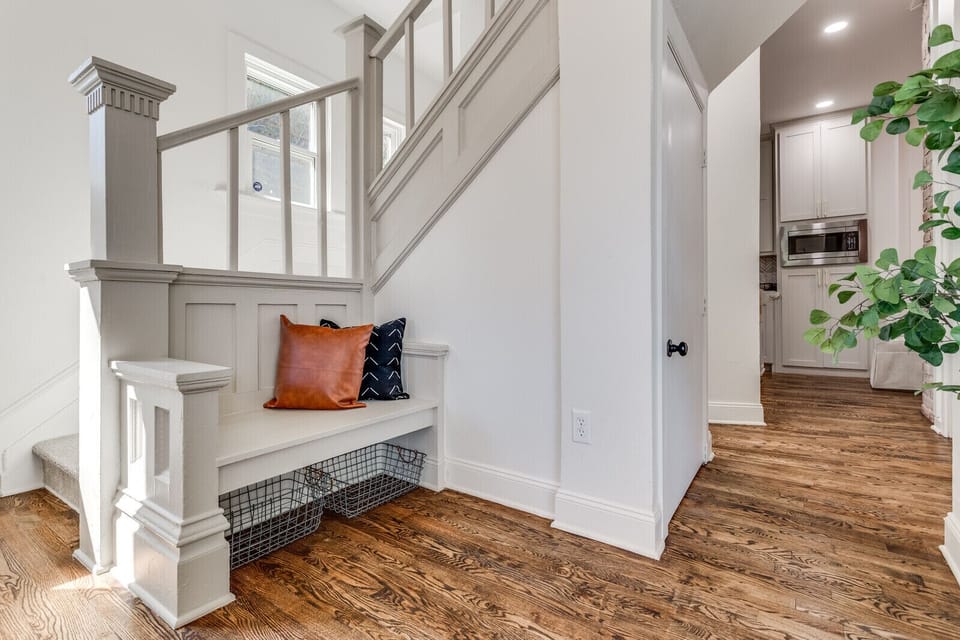 Entryway nook located in the foyer