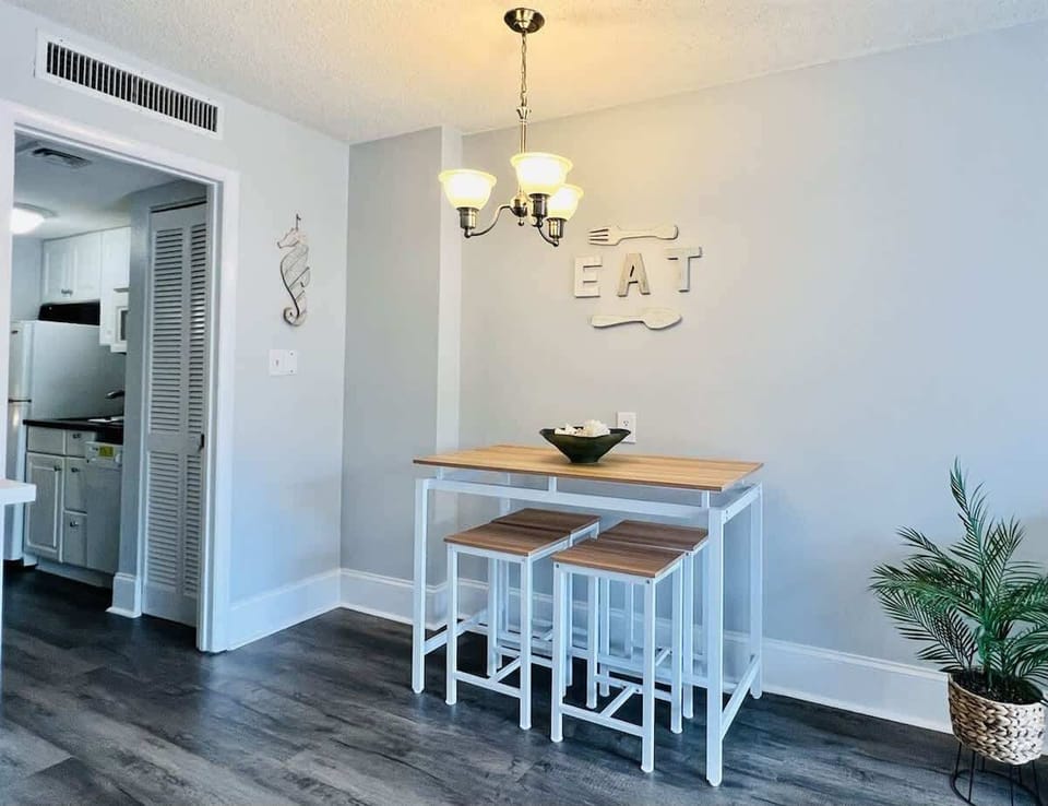 Enjoy your meal in the Dining Area
