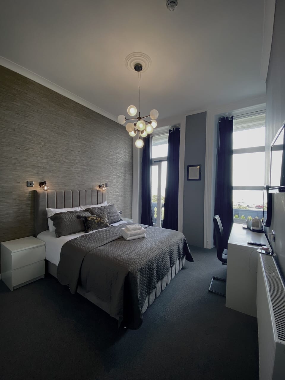 Double Room, Ensuite, Sea View (Balcony) | Free WiFi, bed sheets