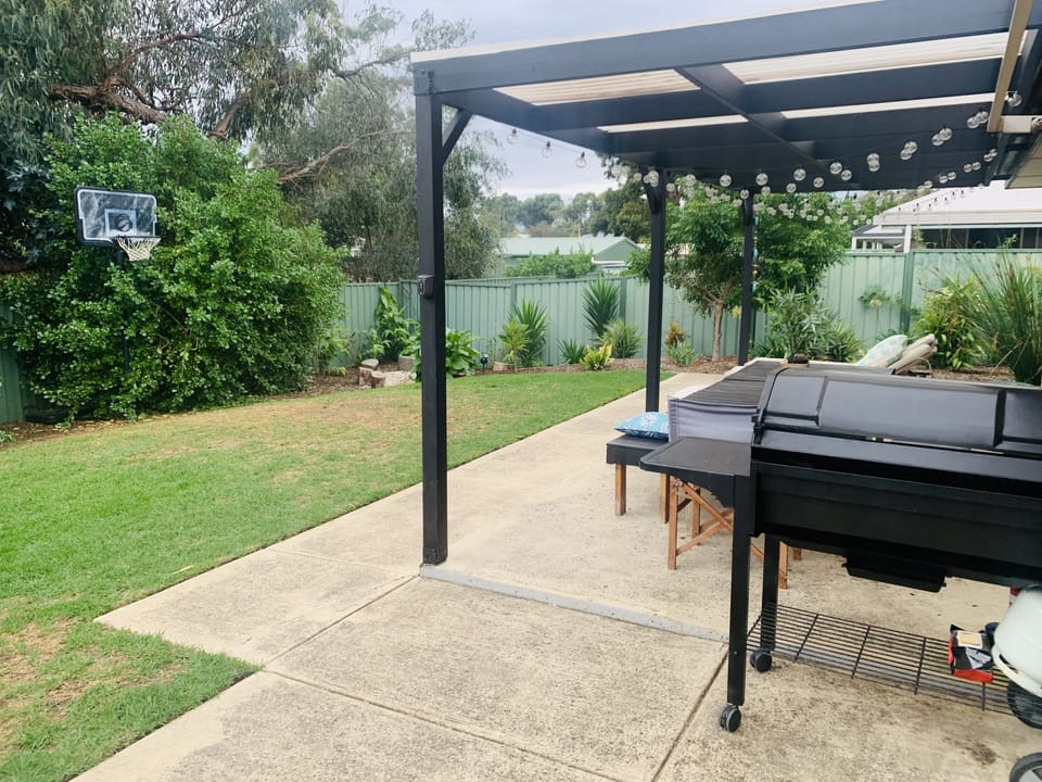 Outdoor area and BBQ
