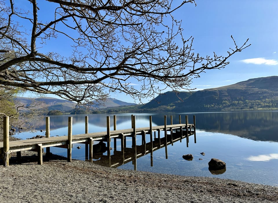 Derwentwater is just a 10 minute walk from Tithe Cottage, here you can feed the geese, rent a boat or simply enjoy the view!