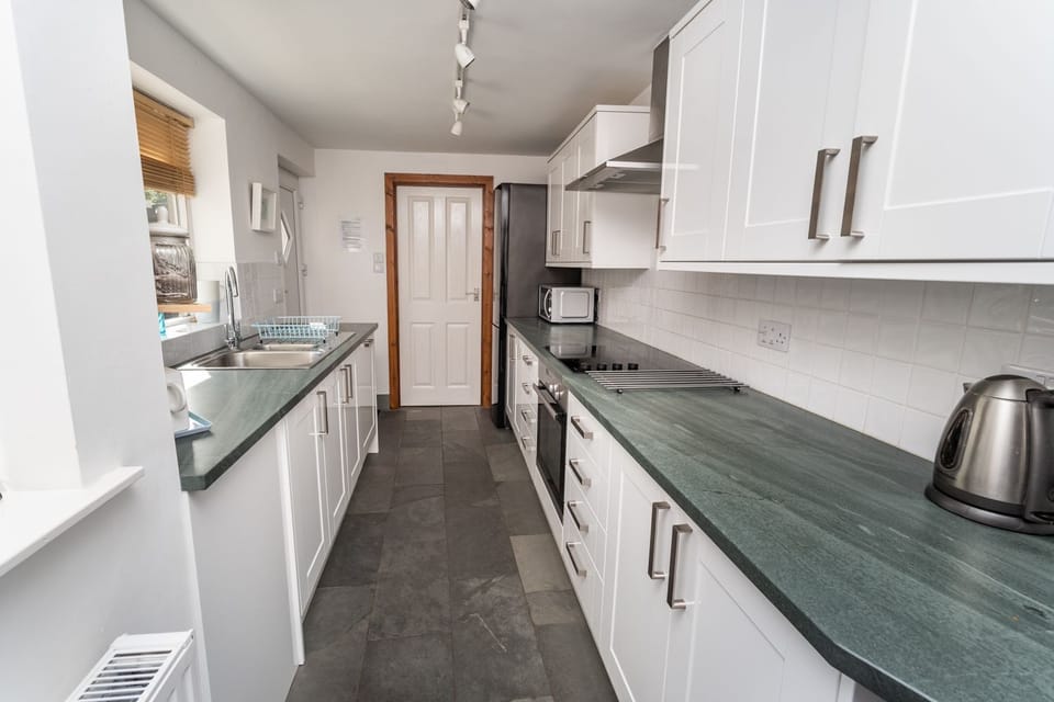 The property boasts a good sized galley kitchen which is accessed from the dining area