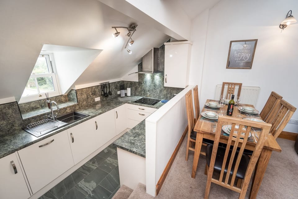 All equipment is provided for you to cook delicious dinners during your self catering holiday
