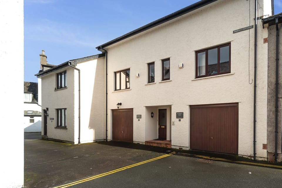 Parking is available in the large single garage