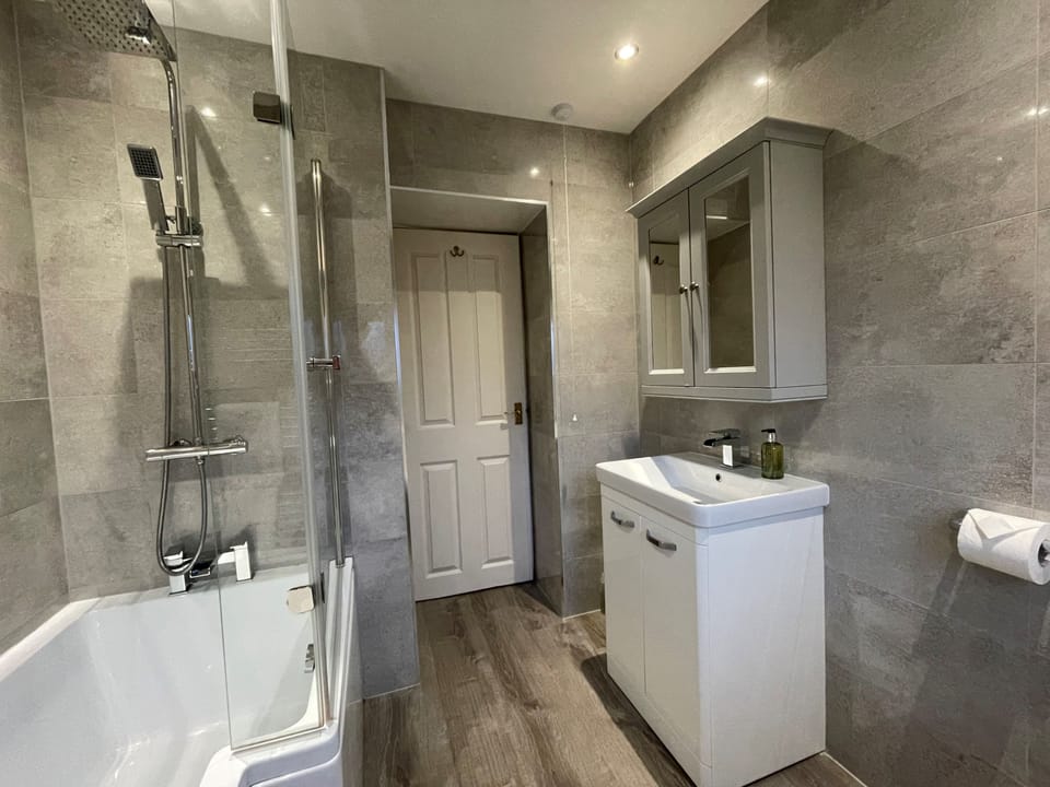 Relax in the bath after a day out on the fells
