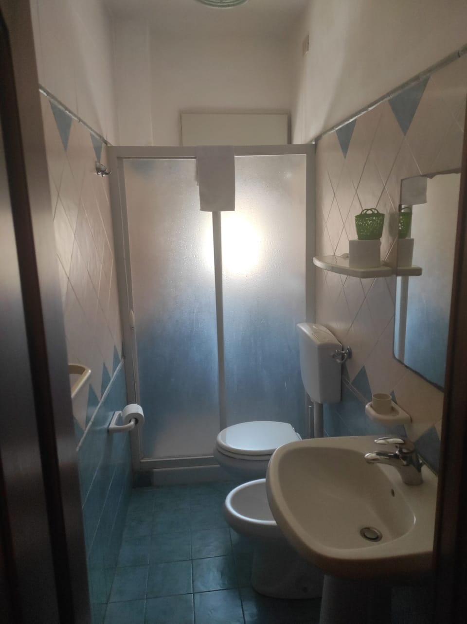 Deluxe Room | Bathroom | Shower, hair dryer, bidet, towels