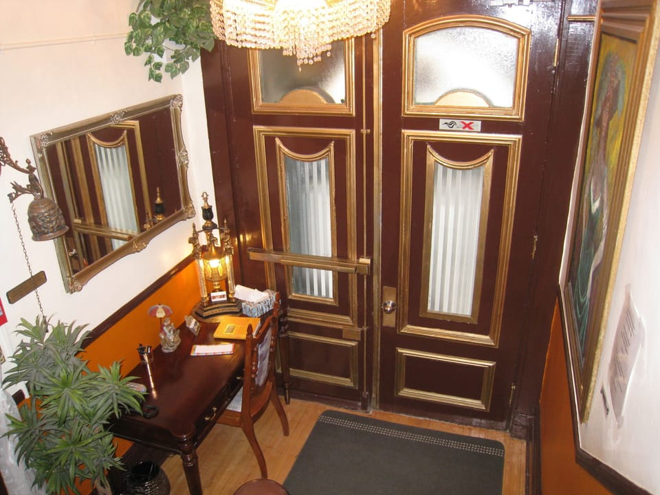 Interior entrance
