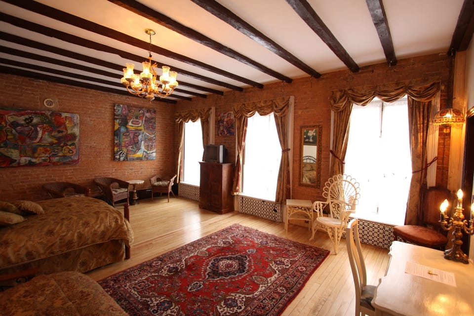 Superior Room, 2 Queen Beds | Living area | 30-inch Smart TV with digital channels, TV, Netflix