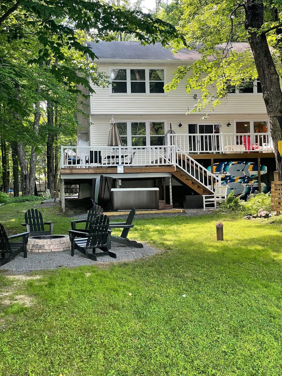 Back of the house.