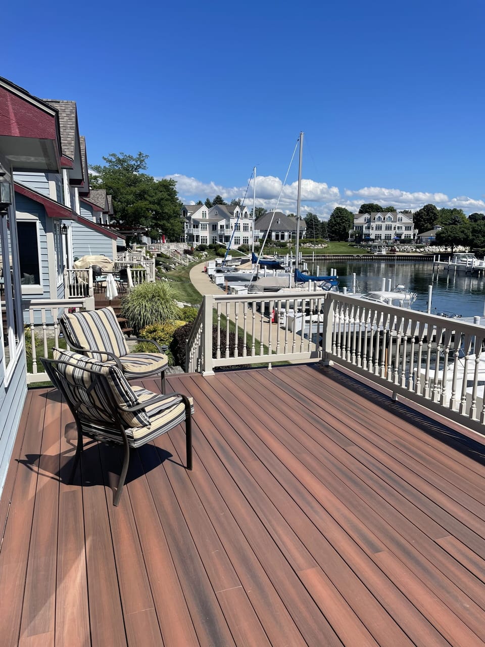 Harborside Deck looking North
