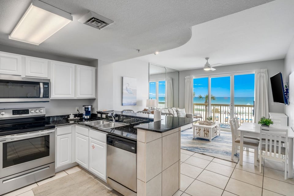 Fully functioning kitchen