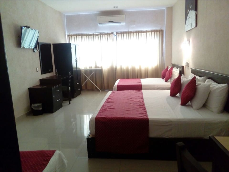 Down comforters, desk, iron/ironing board, rollaway beds (surcharge)